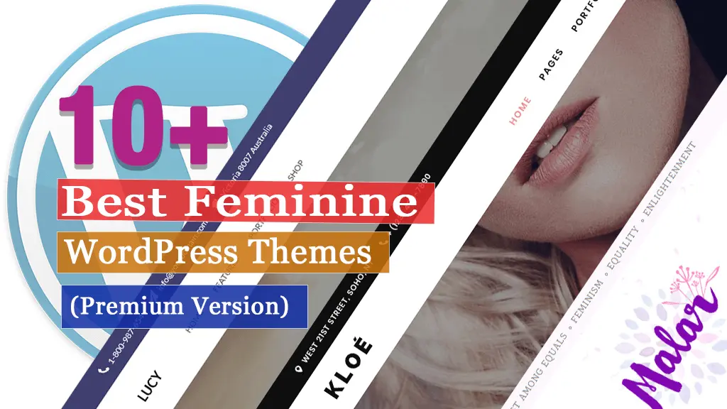10+ Best Premium Feminine WordPress Themes