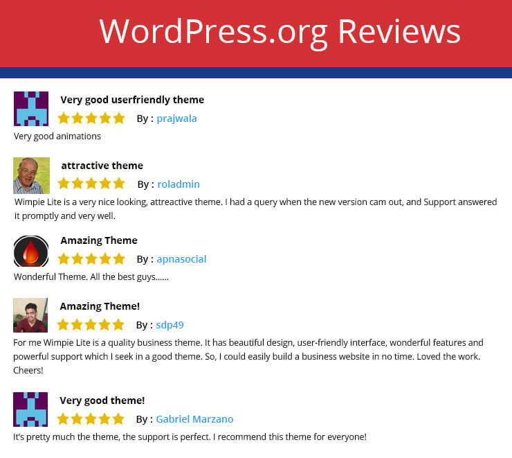 Wimpie Lite – Free Responsive WordPress Business Theme - Review