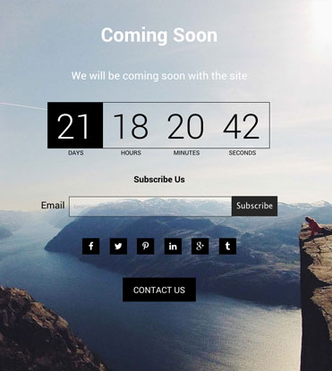 8 Degree Coming Soon - FREE Maintenance Mode WP Plugin