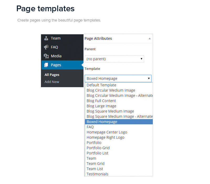 page-templates