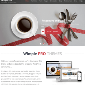 Wimpie Pro - Premium Responsive WordPress Business Theme