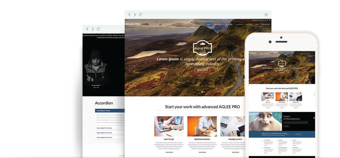 Aglee Pro – Best Premium Responsive Business WordPress Theme