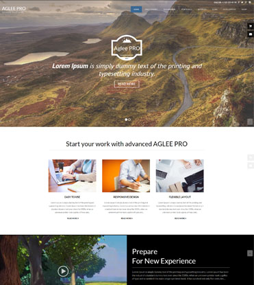 Aglee Pro - Best Premium Responsive Business WordPress Theme