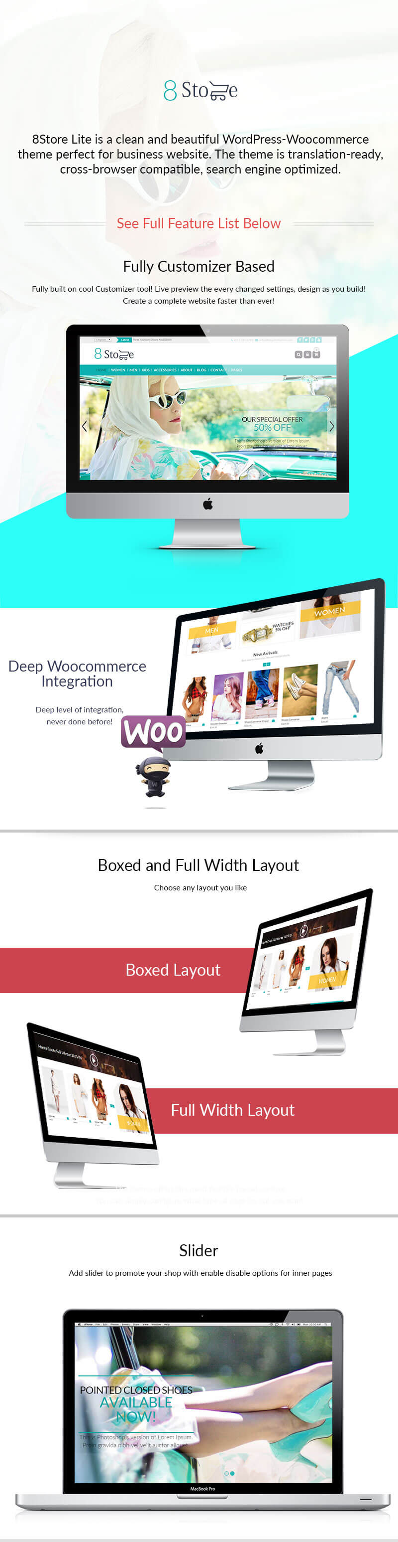EightStore Lite – Best Free WooCommerce, eCommerce and Store WordPress Theme