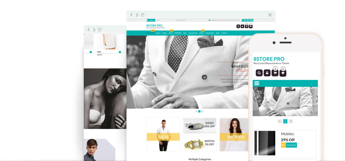 EightStore Pro – Best Premium WooCommerce, eCommerce and Store WordPress Theme