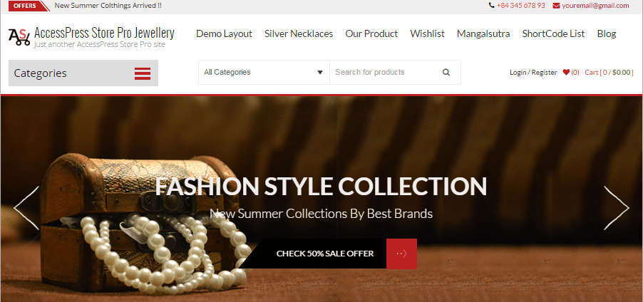 AccessPress Store Pro-theme-demo