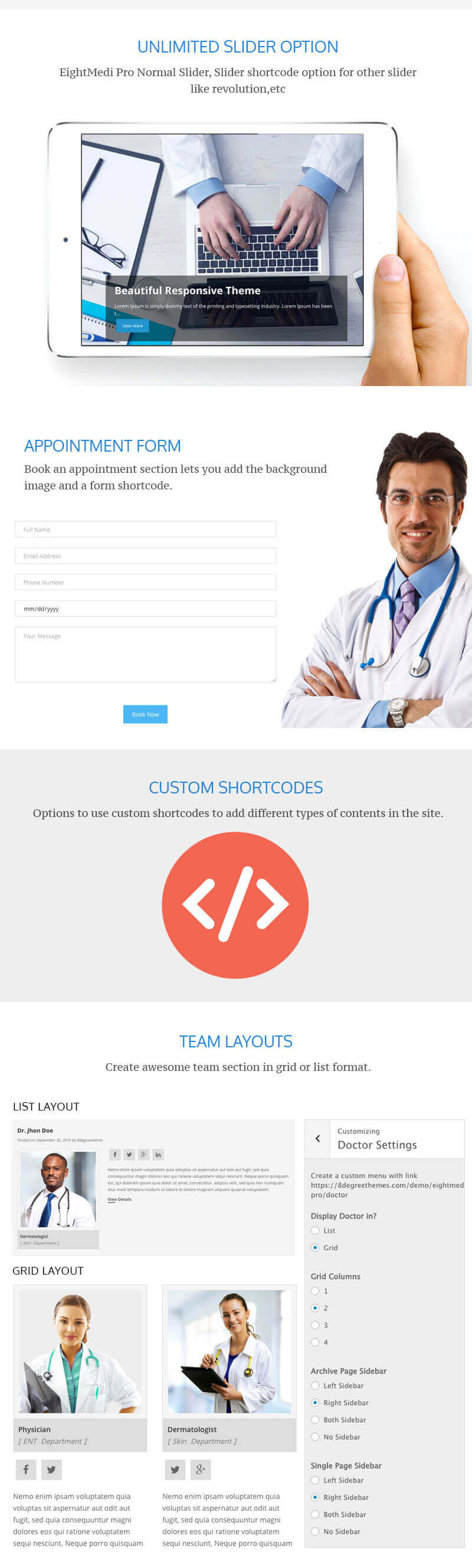 EightMedi Pro – Best Premium Medical & Healthcare WordPress Theme