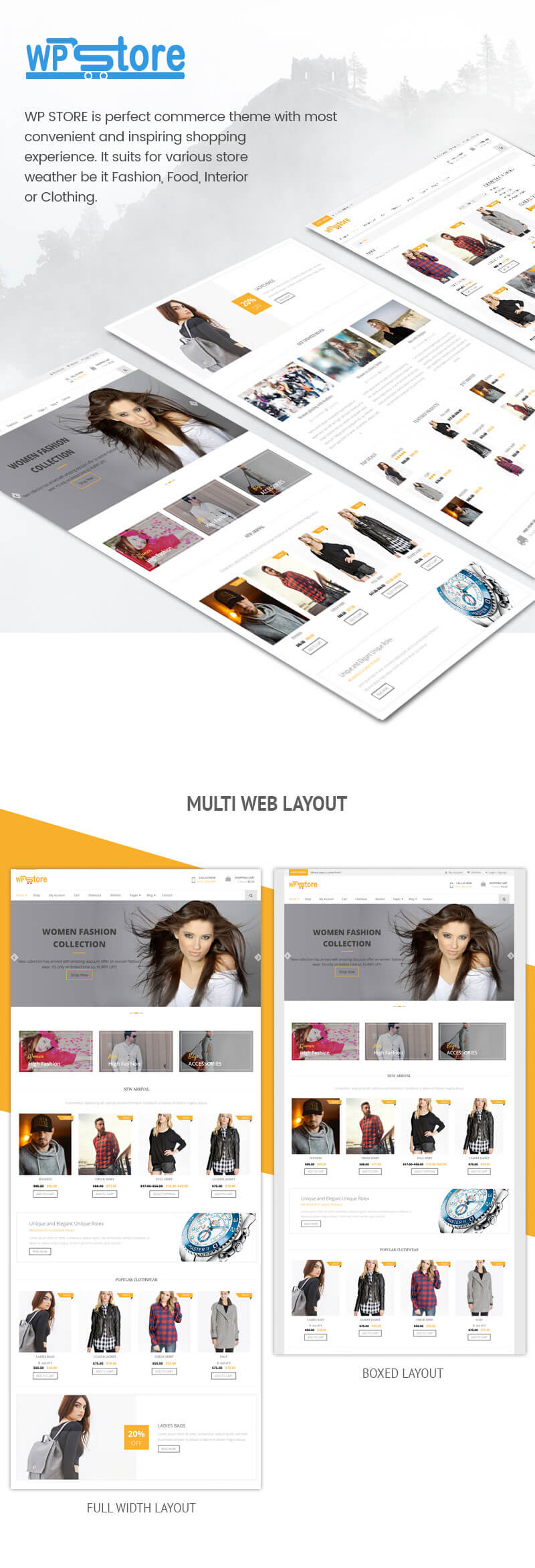 WP Store – Best Free WooCommerce Store WordPress Theme