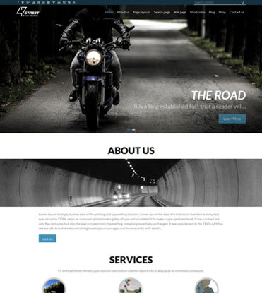 47 Street - Premium Multipurpose Responsive WordPress Theme