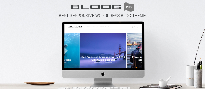Bloog Pro – Best Responsive WordPress Blog Theme