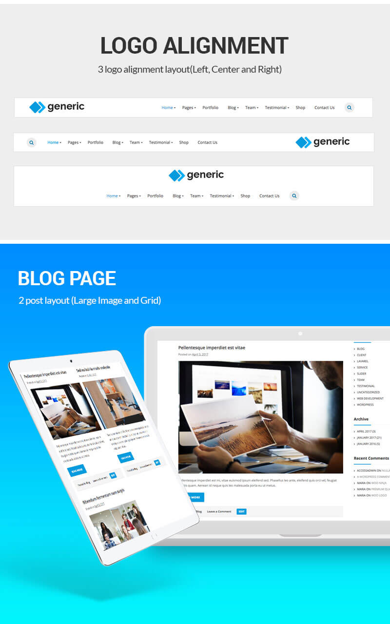 WP Generic – Best Multipurpose WordPress Theme