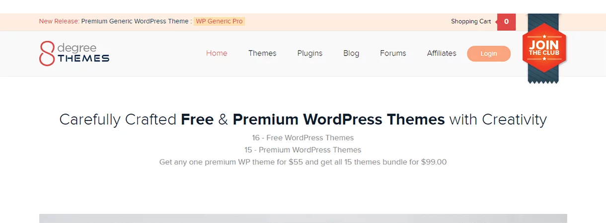 8Degree Themes - WordPress Black Friday and Cyber Monday Deals