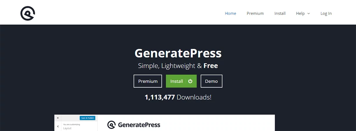 GeneratePress - WordPress Black Friday and Cyber Monday Deals