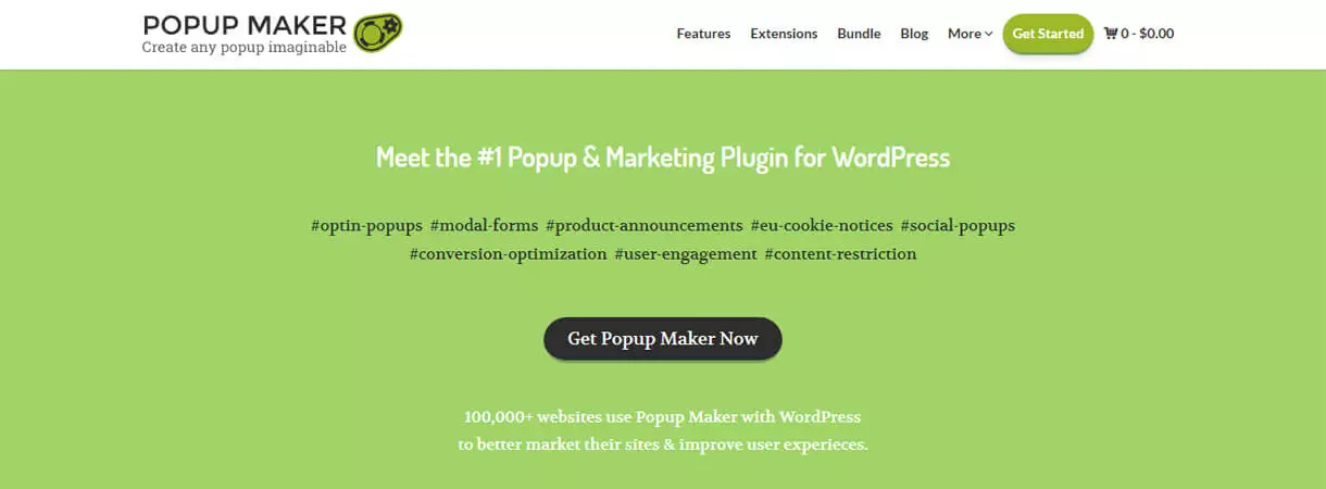 Popup Maker - WordPress Black Friday and Cyber Monday Deals