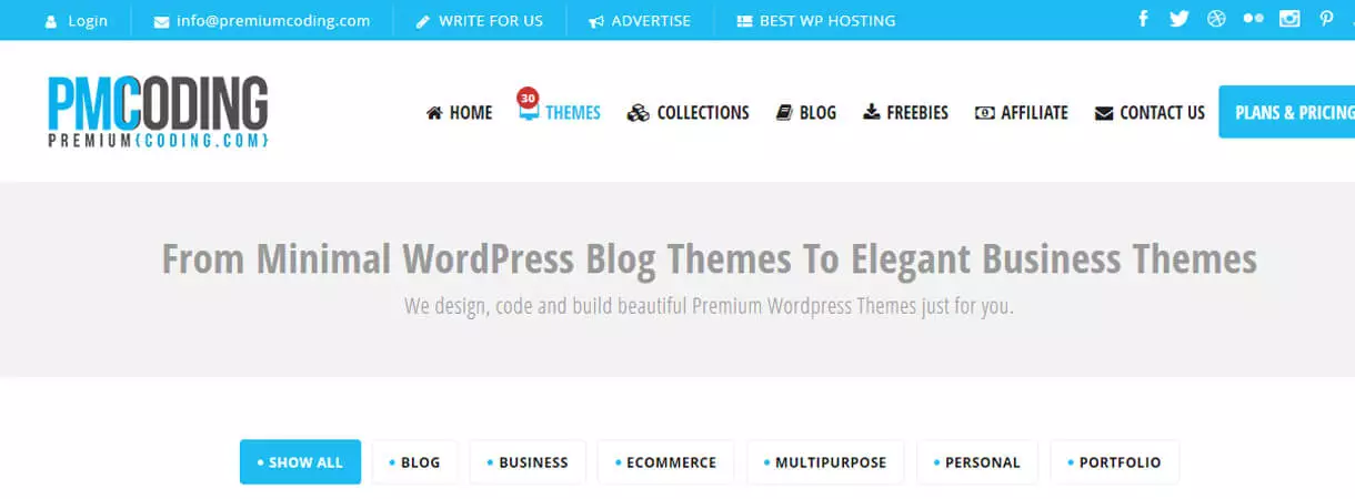 Premium Coding Themes-WordPress Black Friday and Cyber Monday Deals