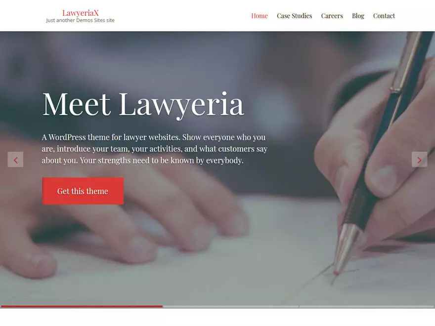 LawyeriaX Lite-Free Lawyer WordPress Theme