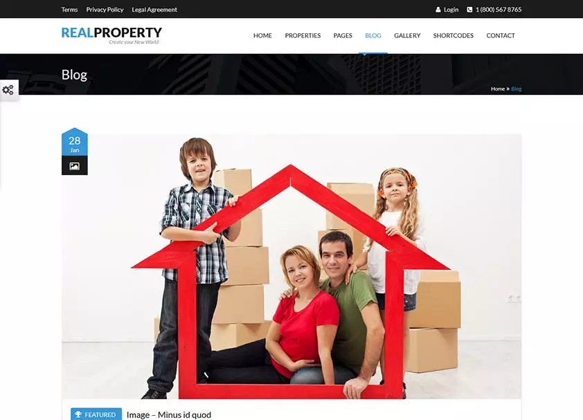 RealProperty - Best Premium Real Estate WordPress Theme 