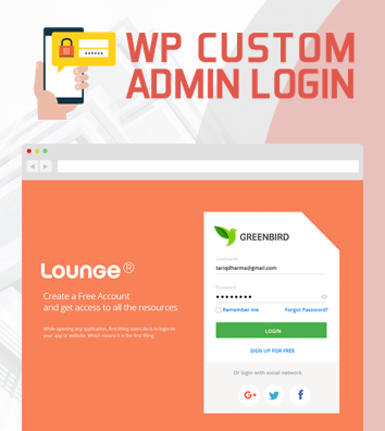 WP Custom Admin Login - WordPress plugin to make a customized Admin Login Page
