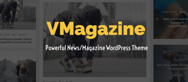 VMagazine - Powerful & Flexible WordPress theme for Newspaper, Magazine and Blog