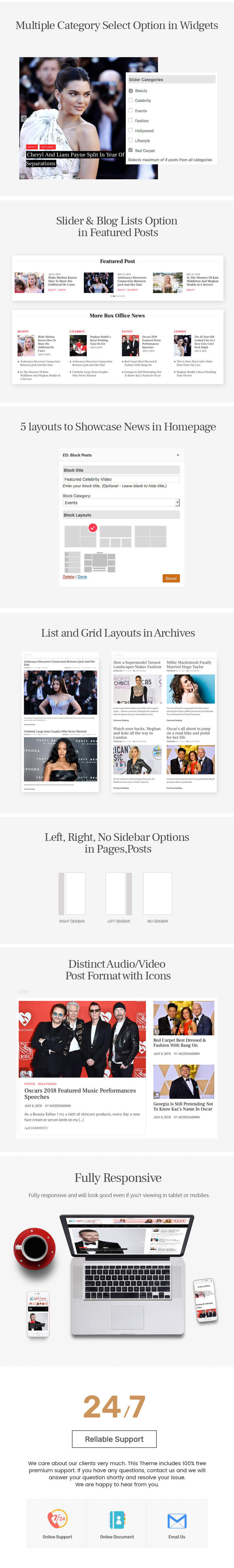 Eight Paper – Free Newspaper Magazine WordPress Theme