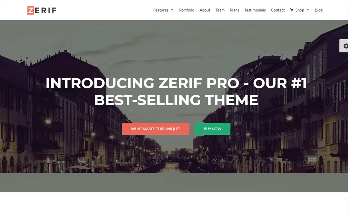 Zerif Pro - Premium One Page WordPress Themes and Templates