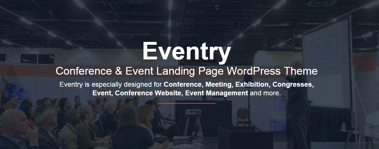 Eventry - Best Premium WordPress Landing Page Themes