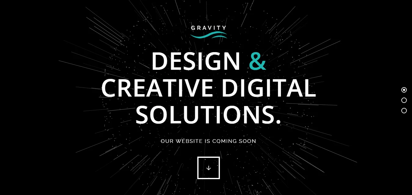 Gravity--Best Premium Coming Soon and Under Construction WordPress Themes and Templates 