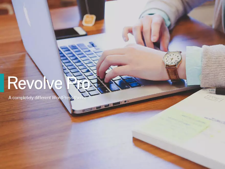 Revolve Pro - Premium One Page WordPress Themes and Templates