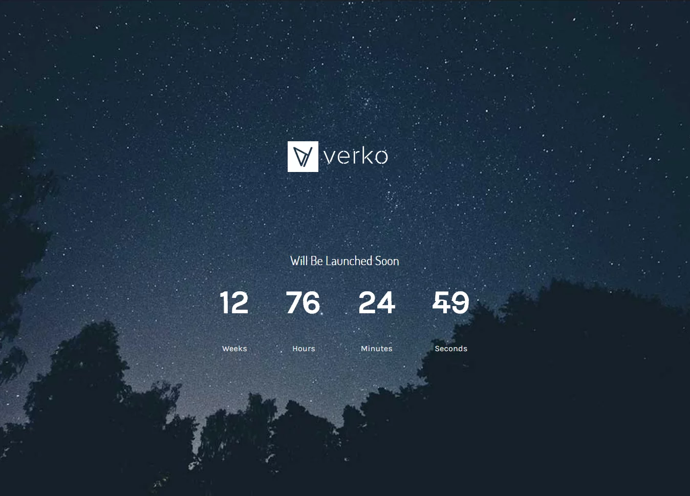 Verko - Best Coming Soon and Under Construction Premium WordPress Themes and Templates 