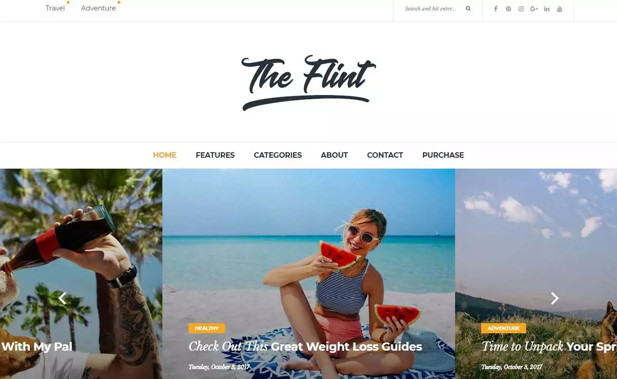 flint-best-premium-wordpress-blog-themes