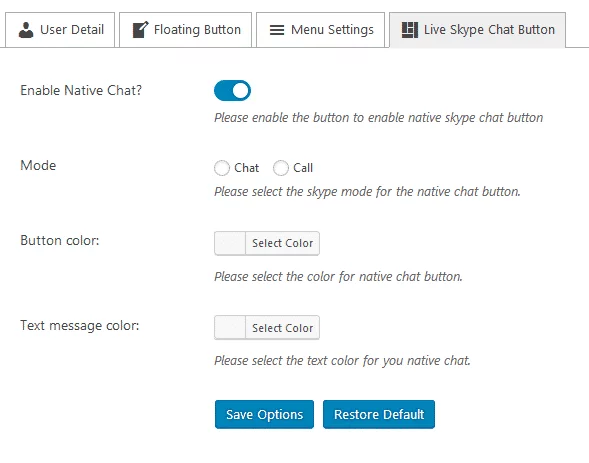 Ultimate Contact Button: Live Skype Chat Button