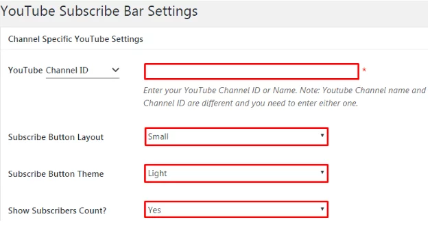 Add YouTube Subscribe Button in WordPress.