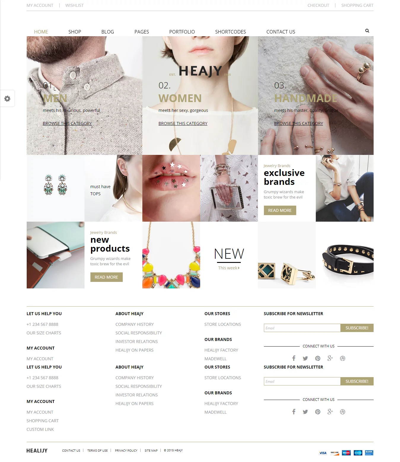 Heajy - Best Premium Fashion WordPress Themes