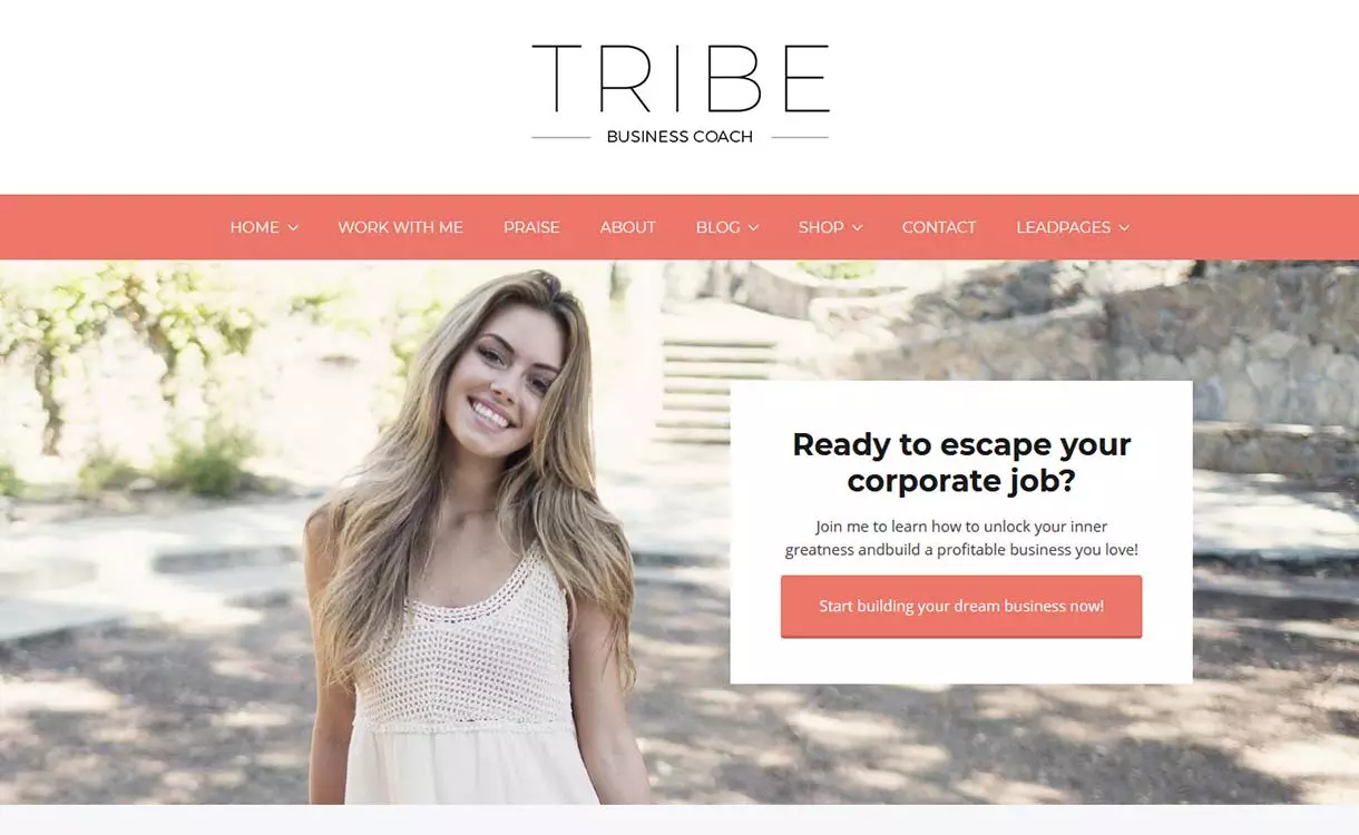 tribe-coach-best-premium-feminine-wordpress-theme