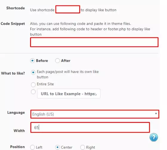 Add Facebook Like Button in WordPress.