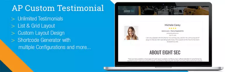 AP Custom Testimonial - Best Free WordPress Testimonial Plugins