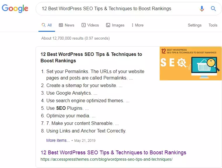 Appear in Google Answer Boxes with Your WordPress Site.