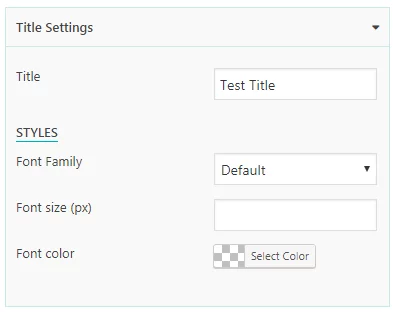 Everest Counter Lite: Title Settings