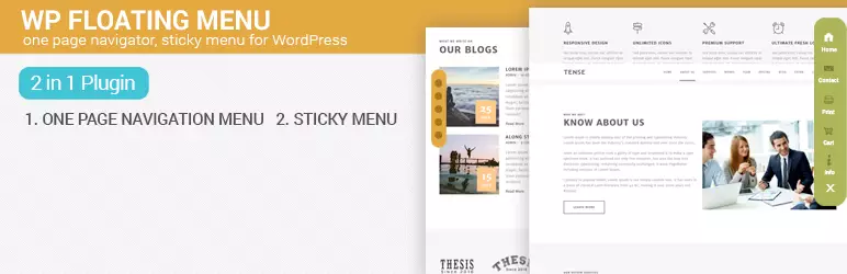 WP Floating Menu – Best Free WordPress Floating Menu Plugin