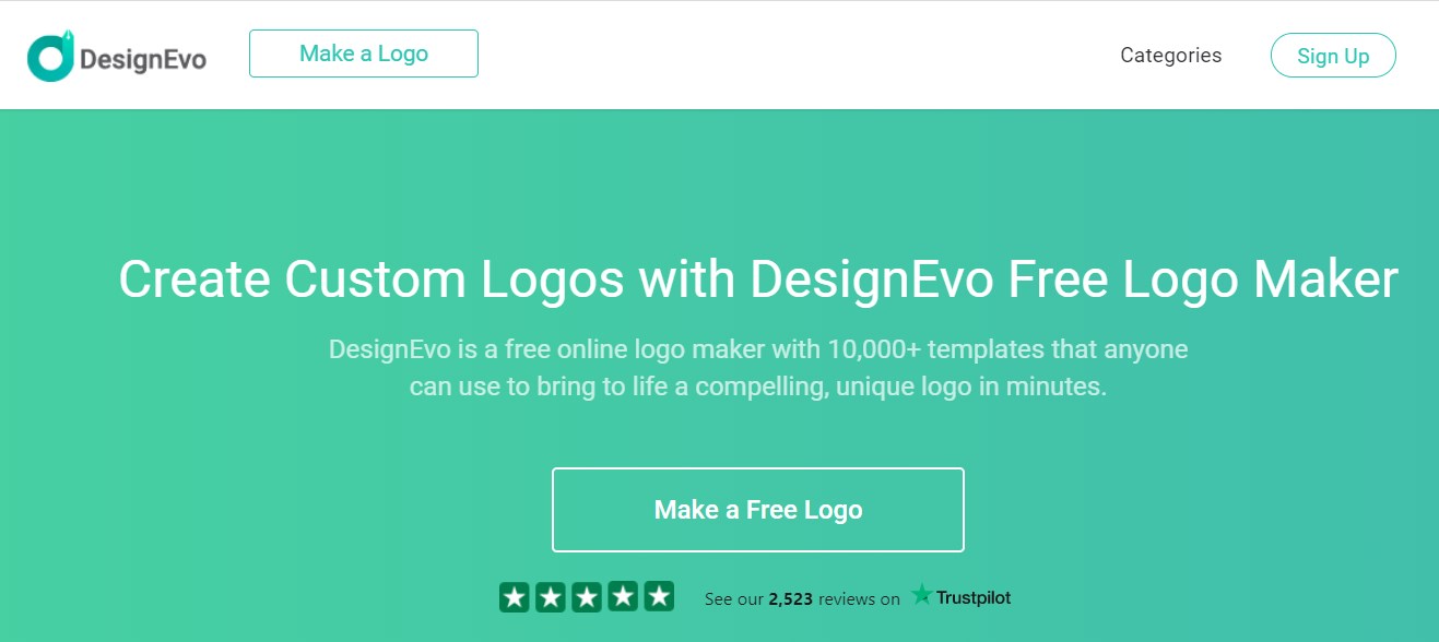 DesignEvo - WordPress Logo Designer Tool
