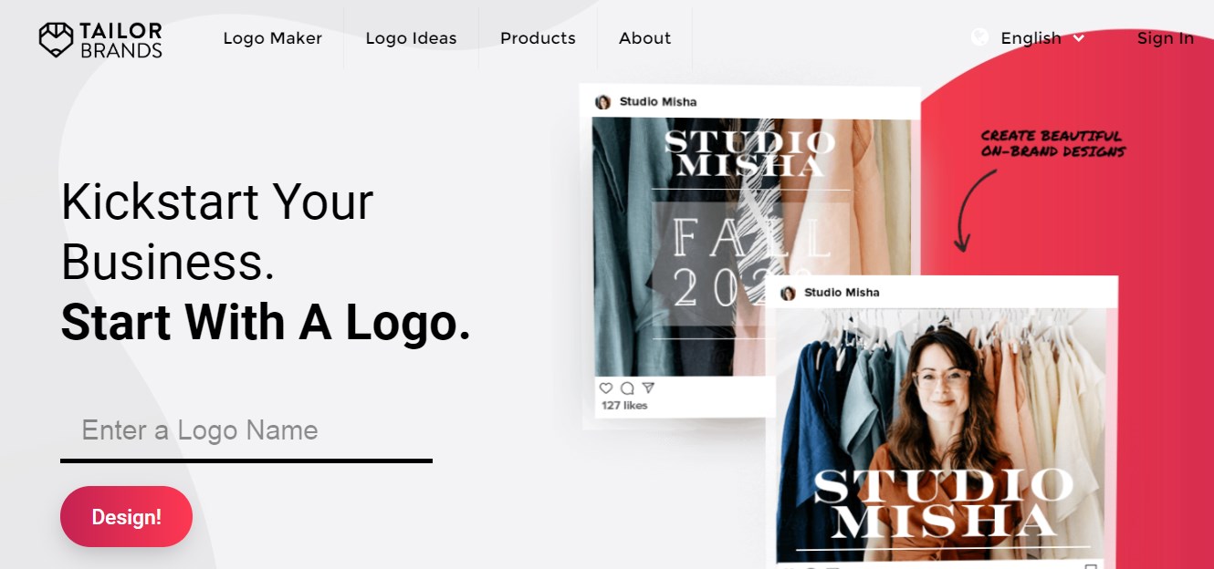 Tailor Brand - WordPress Logo Designer Tool