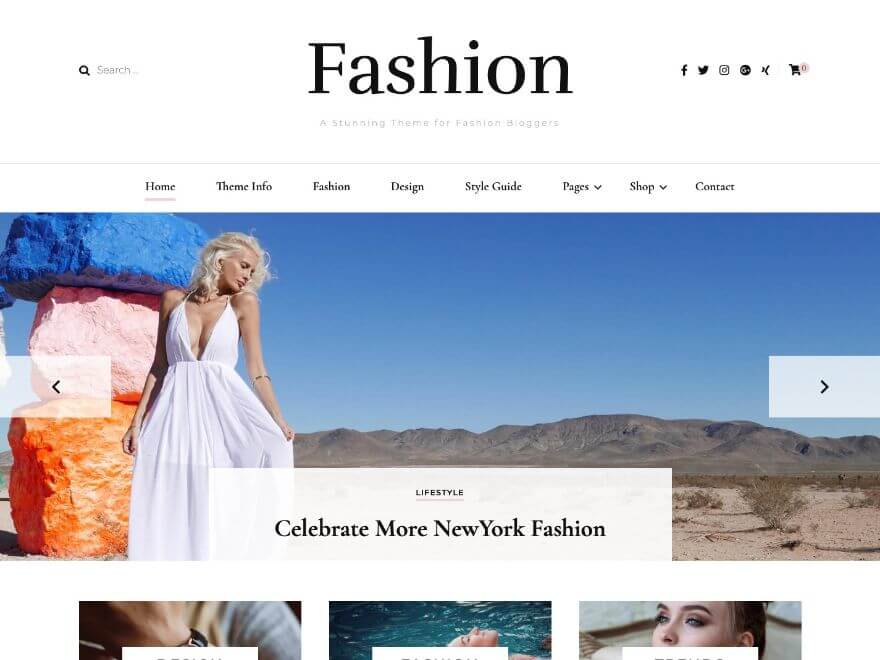 Blossom Fashion Free WordPress Theme