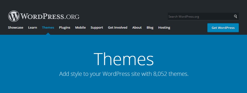 Template - official WordPress directory 