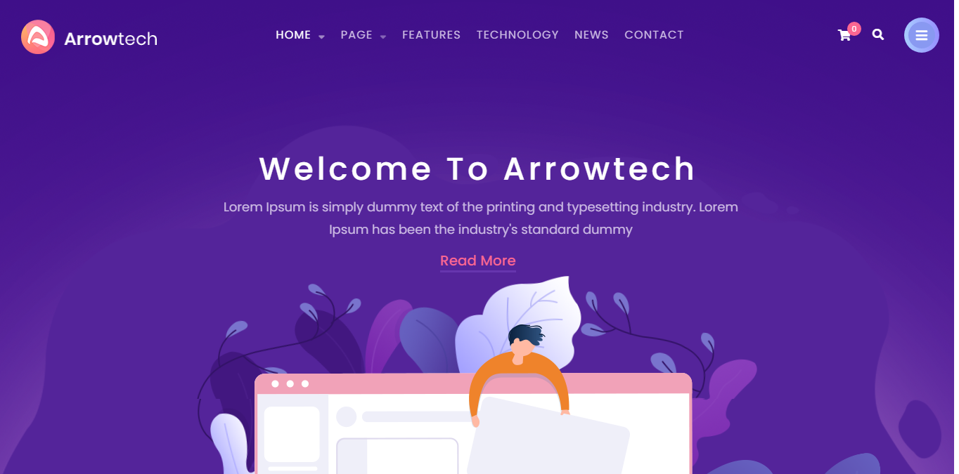 ArrowIT – Best IT Company WordPress Theme