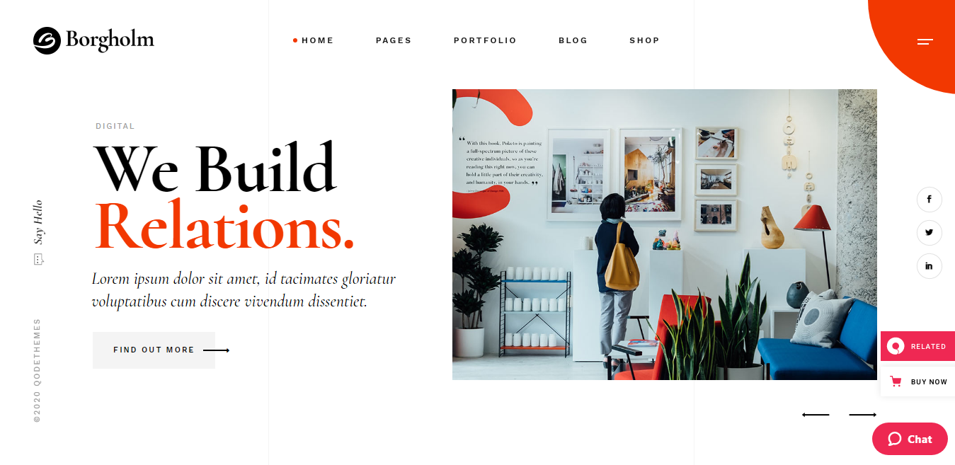 Borgholm – Best Marketing Agency WordPress Theme