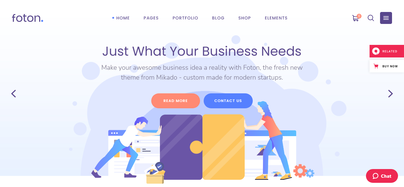  Foton - Best Software Company WordPress Theme