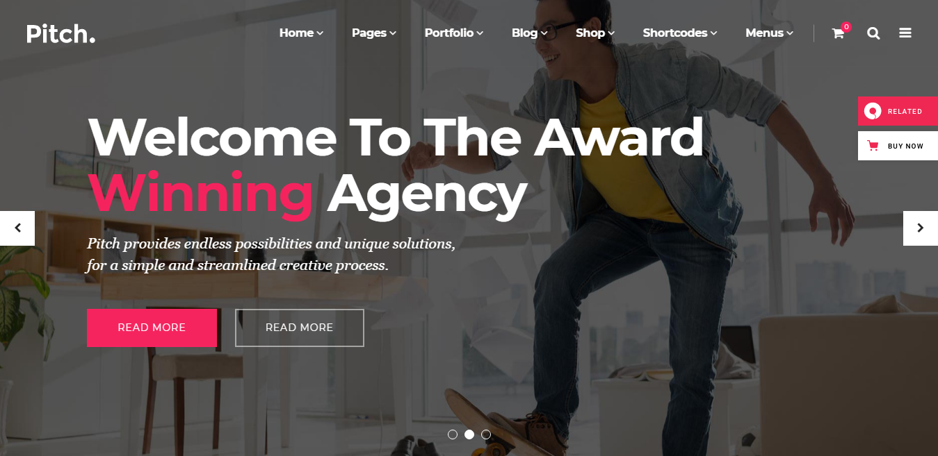 Pitch – Best Marketing Agency WordPress Theme