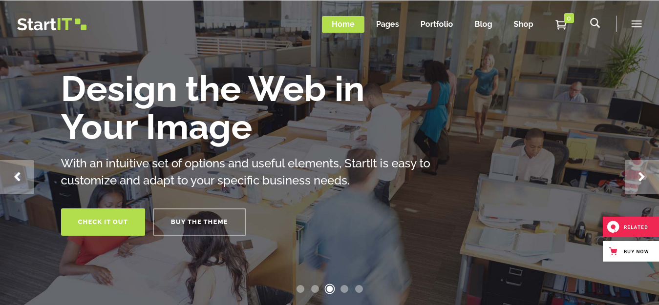 Startit – Best WordPress Startup Theme