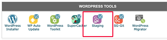Create Staging Site on WordPress using SiteGround