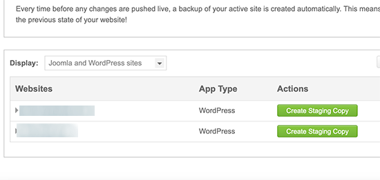 Create Staging Site on WordPress using SiteGround